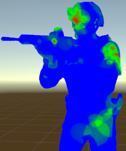 Towards modelling of visual saliency in point clouds for immersive applications